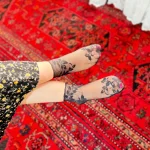 جوراب مجلسی گیپوری پیچک