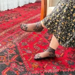 جوراب مجلسی گیپوری پیچک - تصویر 2