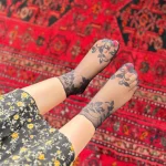 جوراب مجلسی گیپوری پیچک - تصویر 3