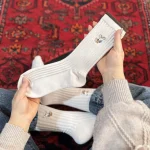 جوراب ساقدار گلدوزی - تصویر 7