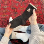 جوراب ساقدار گلدوزی - تصویر 4