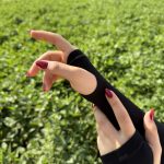 ساق دست فینگر دار مشکی
